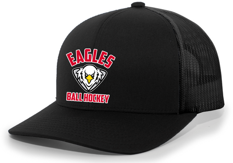 Eagles Ball Hockey- Black Cap with EMBROIDERED Logo