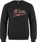 ASHM Printed Adult Crewneck Pullover Sweatshirt