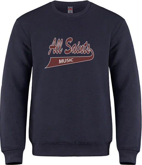 ASHM Printed Adult Crewneck Pullover Sweatshirt