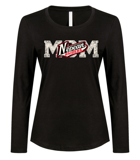 Raiders MOM Blended  Long sleeve