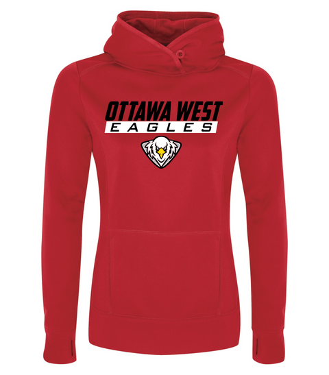 Eagles Ball Hockey Adult Performance Hoodie