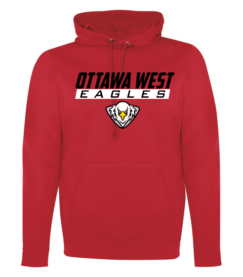 Eagles Ball Hockey Adult Performance Hoodie