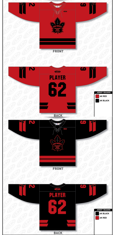 PHD GOALIE JERSEYS ONLY