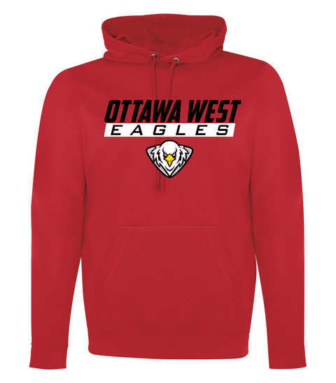 Eagles Ball Hockey Adult Performance Hoodie