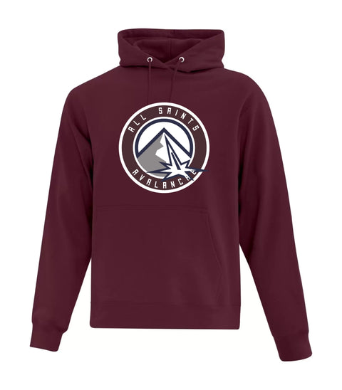 ASH LEECE HOODED SWEATSHIRT- Printed Logo