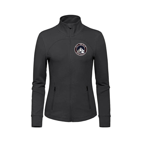 All Saints Printed Performance Full Zip up -Ladies