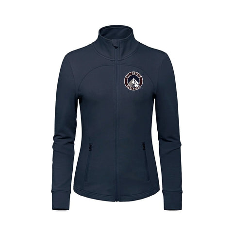 All Saints Printed Performance Full Zip up -Ladies
