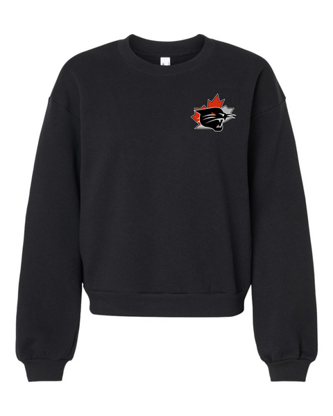 Wildcats Women's ReFlex Fleece Crewneck Sweatshirt (American Apparel)